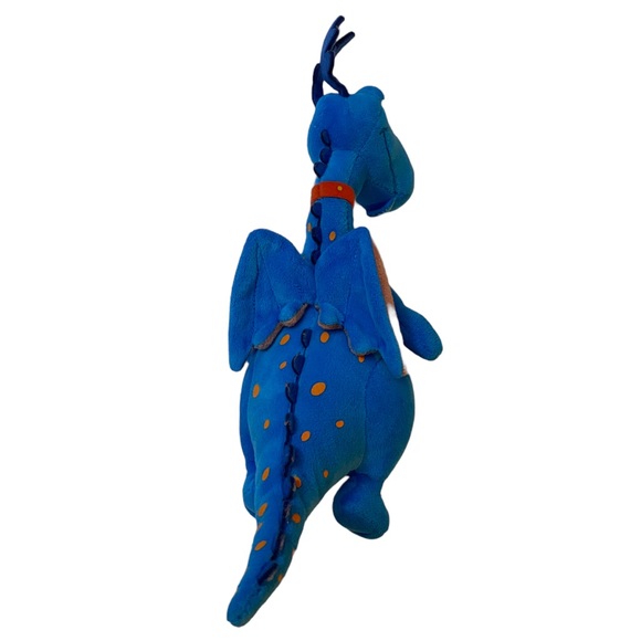 Disney Store Plush Dragon Doc McStuffins Stuffy Blue 9" - Picture 4 of 5